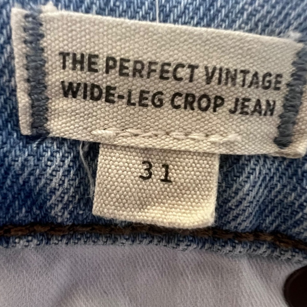 Madewell Light Blue Cropped Ankle Jeans - Picture 9 of 13